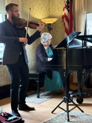 Mozart Club hosts performance by Philomel Club members